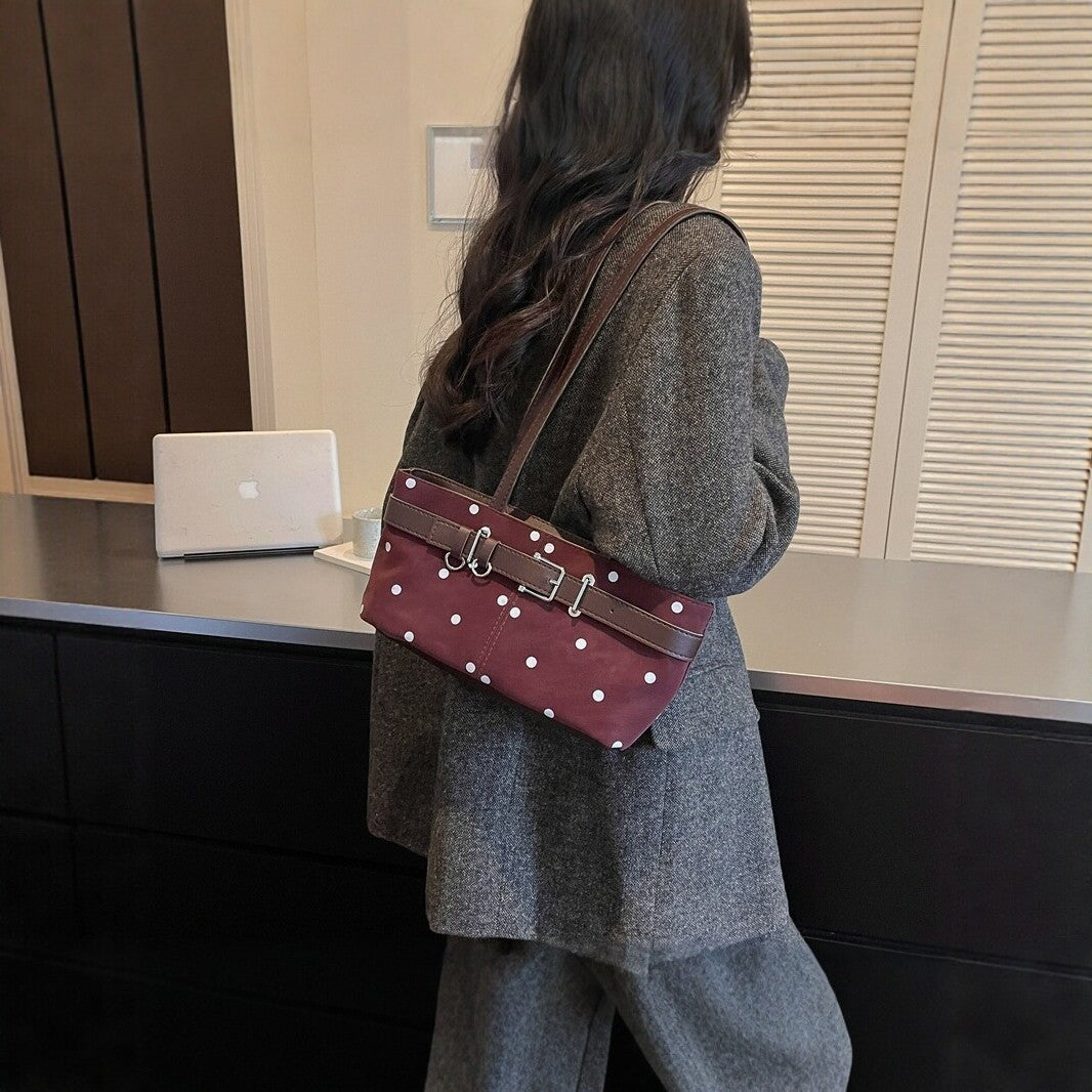 Polka Dot Casual Handbag
