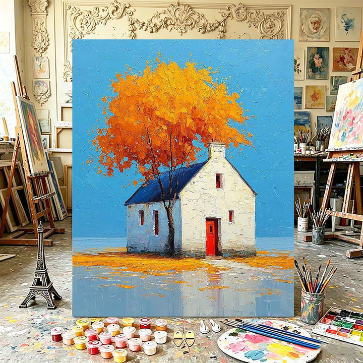 Autumn-Inspired Landscape Canvas Art Stornfield