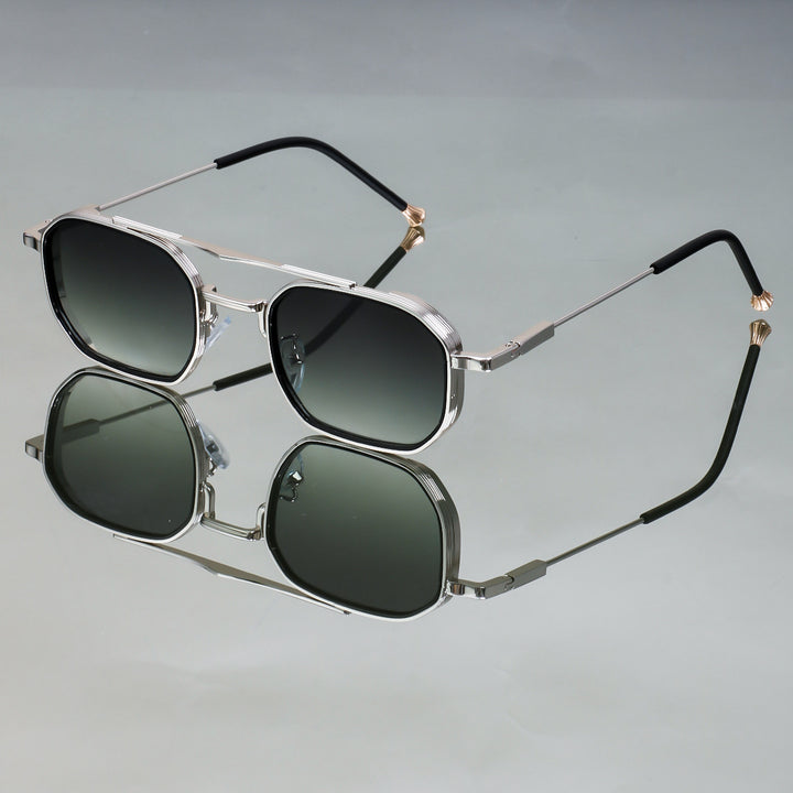 Women Designer Sunglasses with Elegant Metallic Frame Stornfield