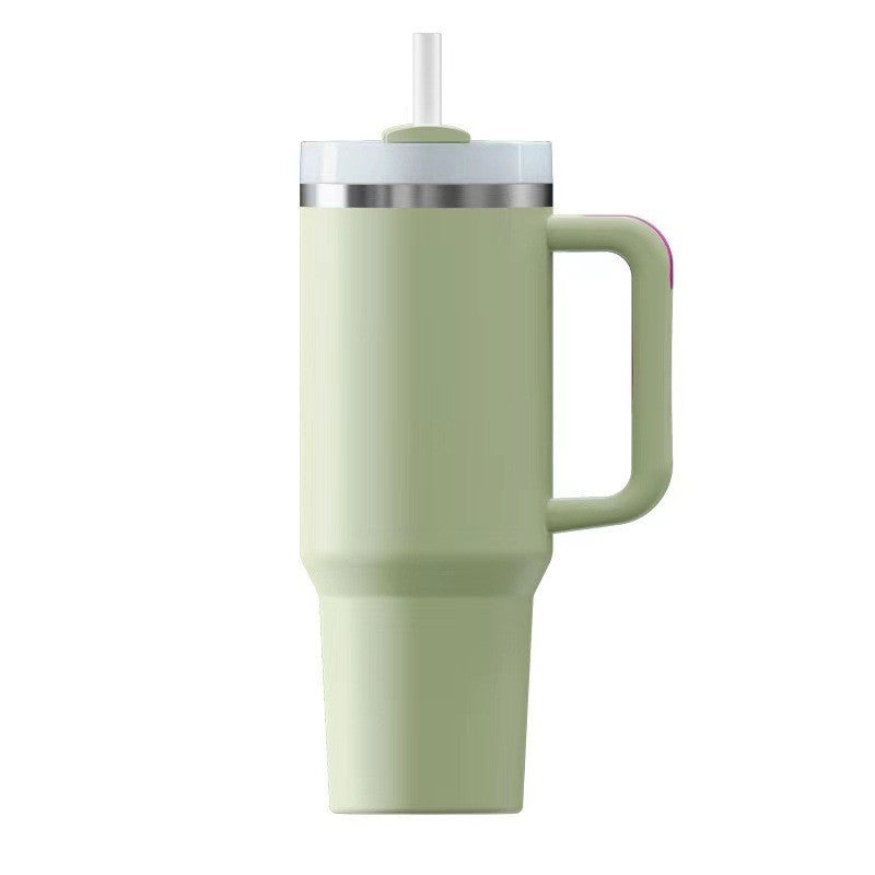 Ladies Insulated Mug with Handle and Practical Straw Stornfield