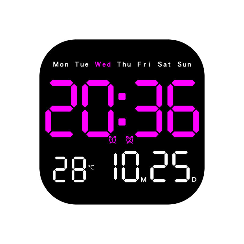 Digital Multi-Function Alarm Clock with Temperature and Date Display Stornfield