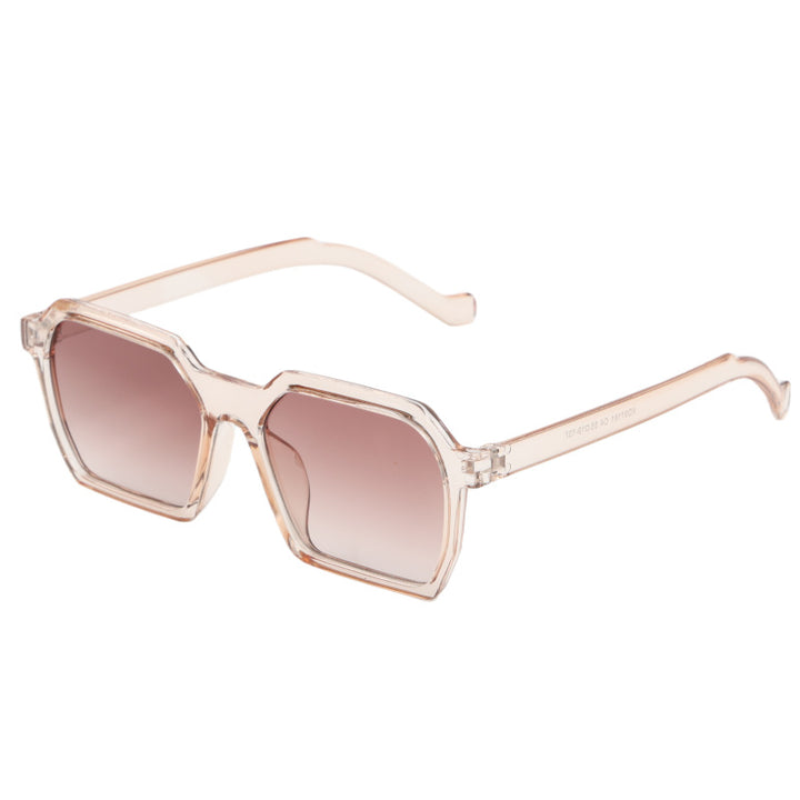 Women's Fashionable Hexagonal Sunglasses with Gentle Gradient Stornfield