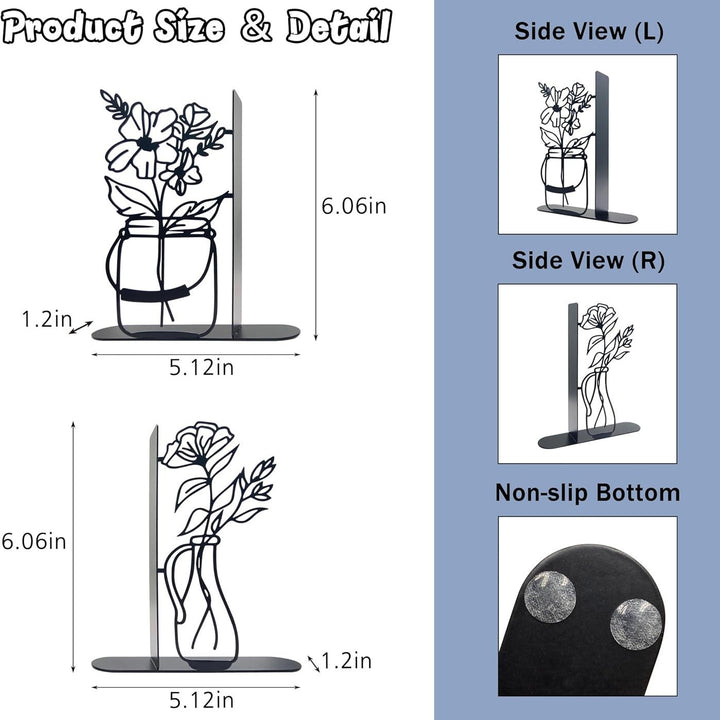 Decorative Metal Bookend