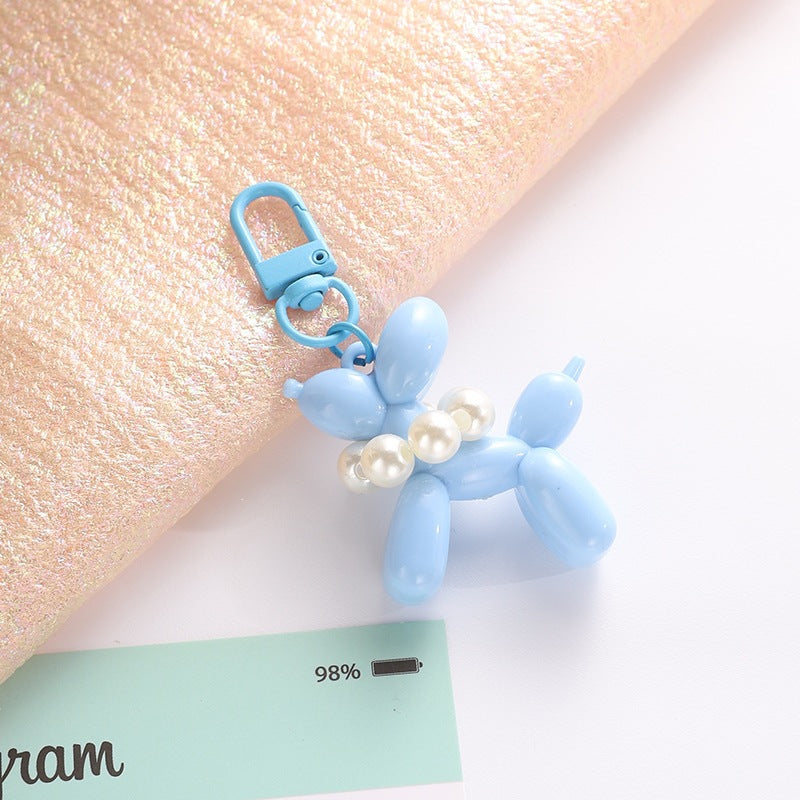 Playful keychain with balloon dog and beads Stornfield