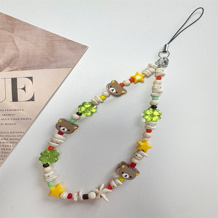 Fun-Themed Beaded Keychain Holder Stornfield