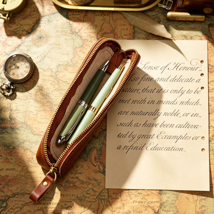 Leather Pencil Case