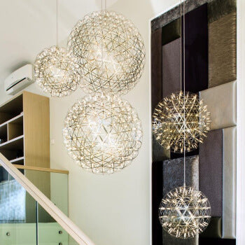 Sphere-Shaped Pendant Light