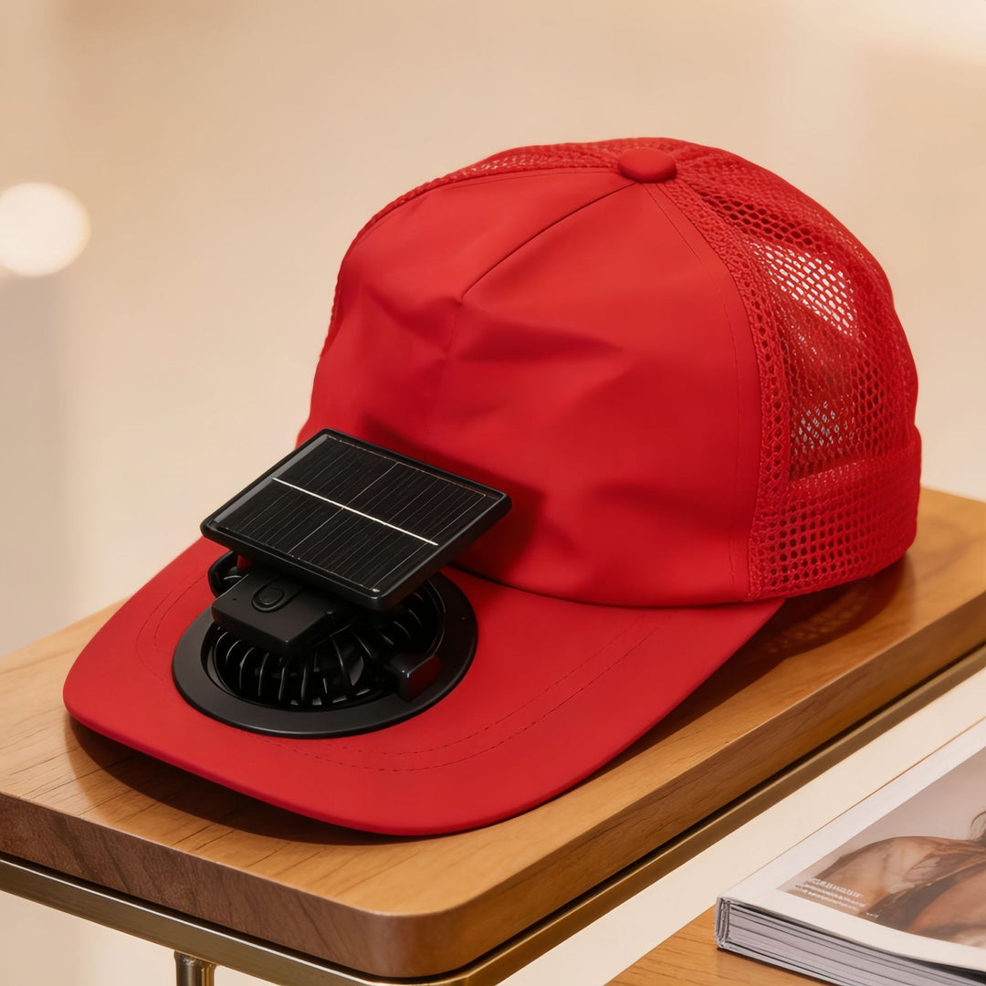 Ladies Cooling Sun Hat with Integrated Fan Stornfield