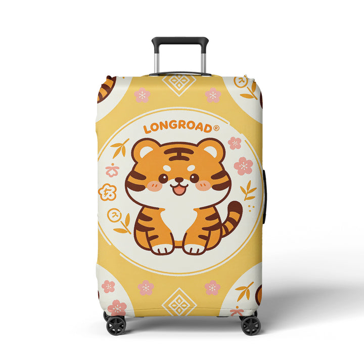 Women's suitcase cover with floral patterns Stornfield