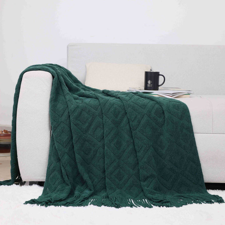 Cozy Knit Throw Blanket Stornfield