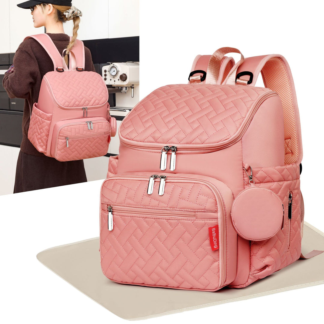 Quilted Multi-Compartment Backpack Stornfield