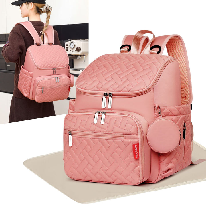 Quilted Multi-Compartment Backpack Stornfield