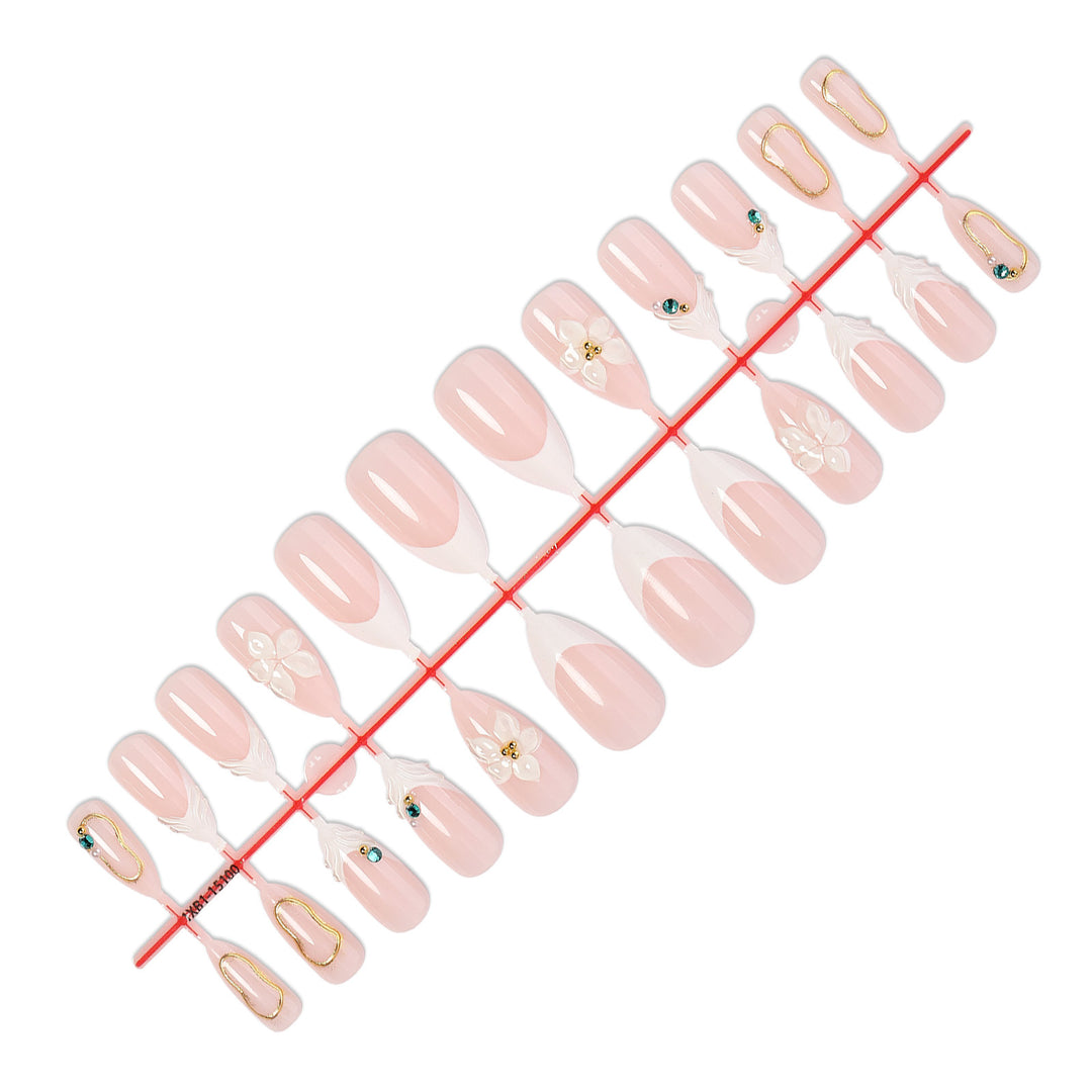 Elegant Decorative Press-On Nail Set Stornfield 1788495787