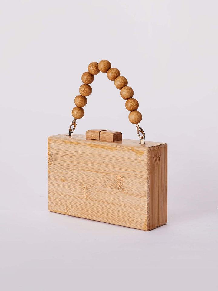 Wooden Box Clutch