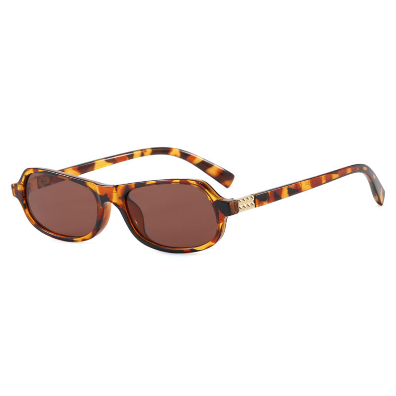 Ladies stylish fashionable sunglasses with golden accents Stornfield