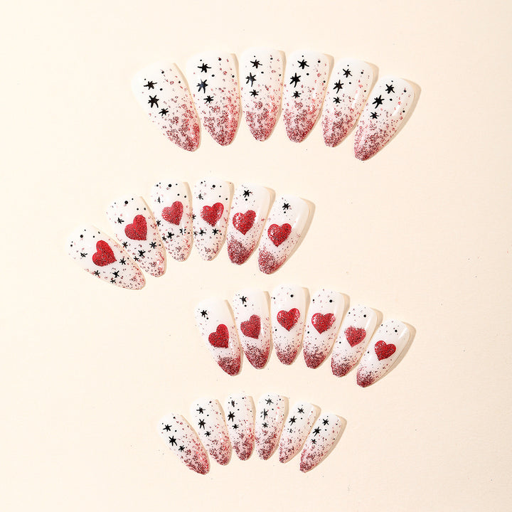 Artistic Heart-Themed Nail Art Kit Stornfield
