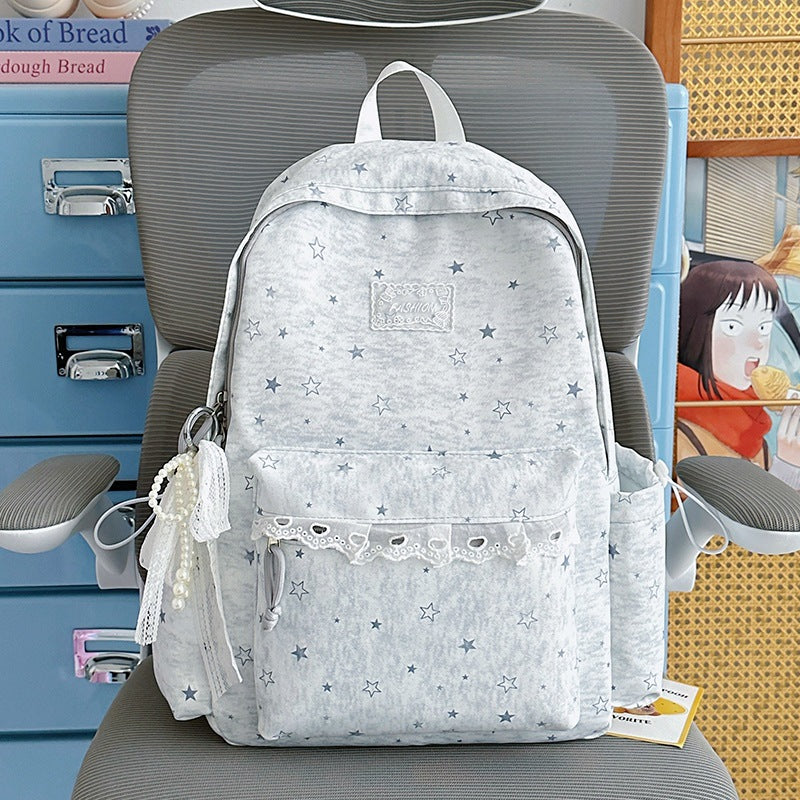 Fun Star-Embellished Backpack Stornfield