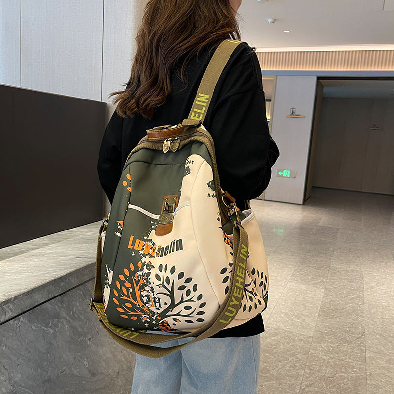 Artistic Multi-Pocket Sling Backpack Stornfield
