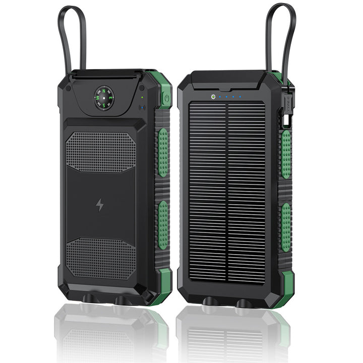Waterproof Solar Power Bank with Built-in Compass Stornfield