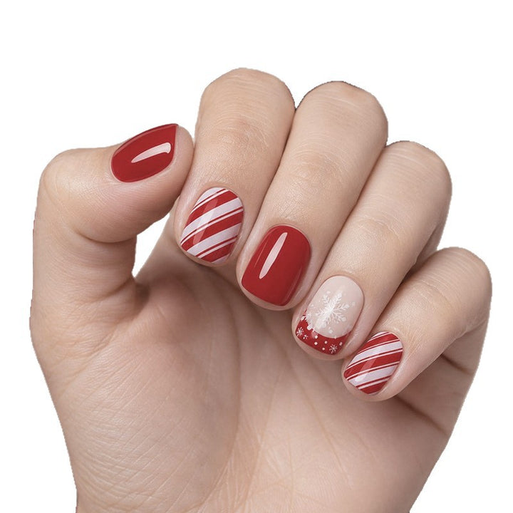 Festive Holiday Themed Nail Art Set Stornfield