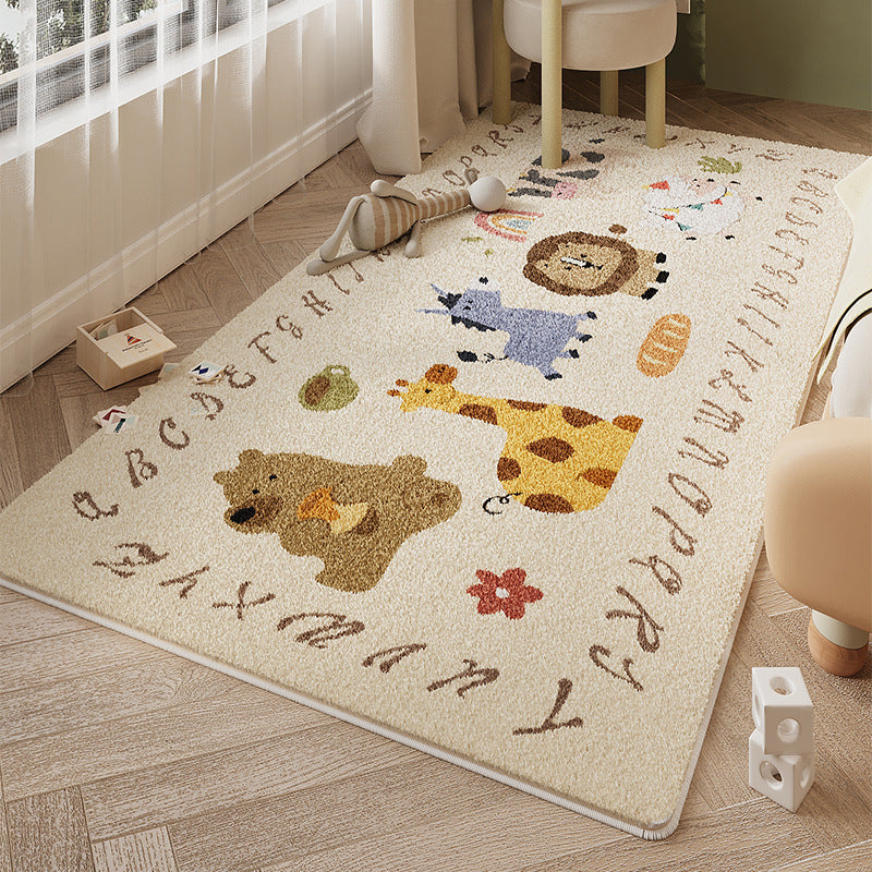 Whimsical Cartoon-Themed Area Rug