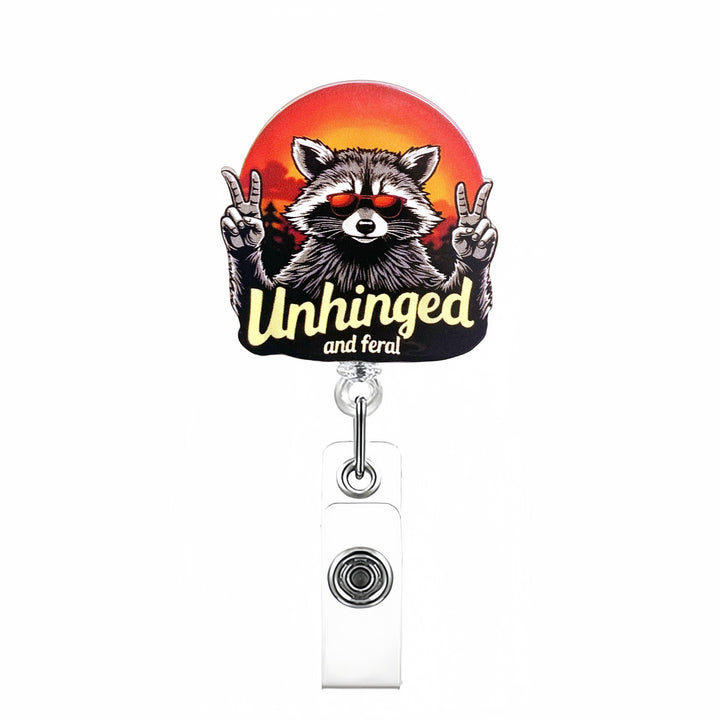 Expandable badge holder with anatomical heart pendant