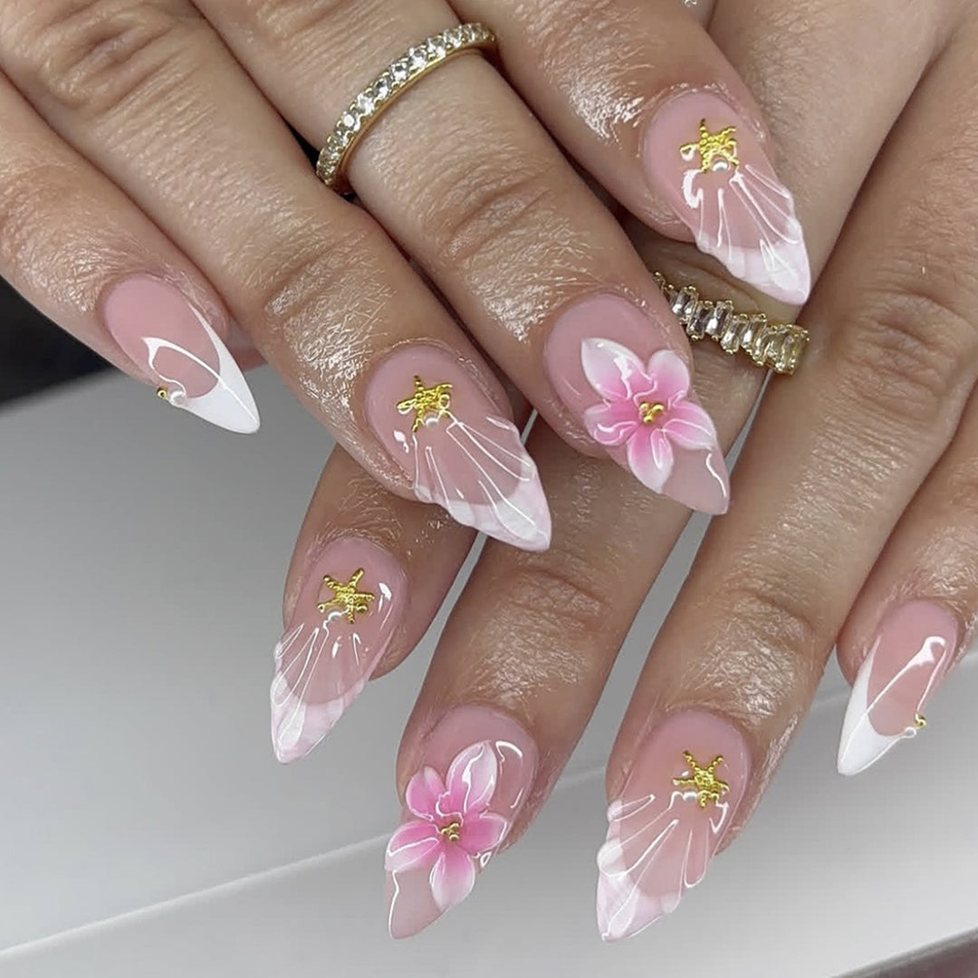 Floral Accent Nail Art Stornfield
