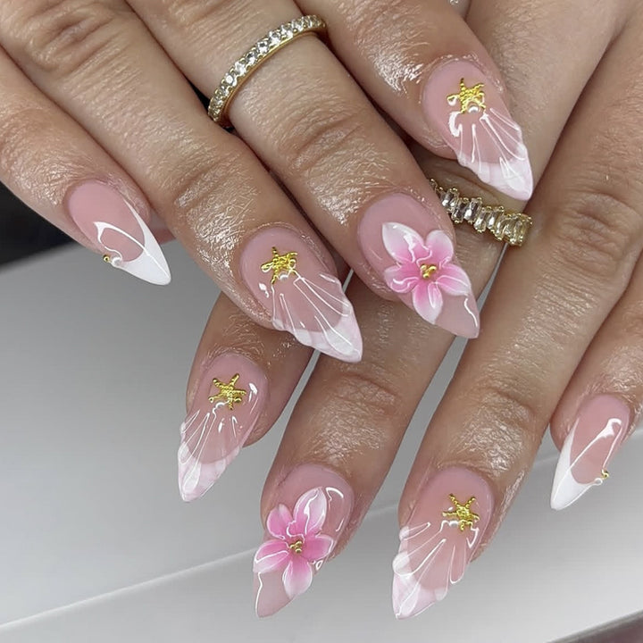 Floral Accent Nail Art Stornfield
