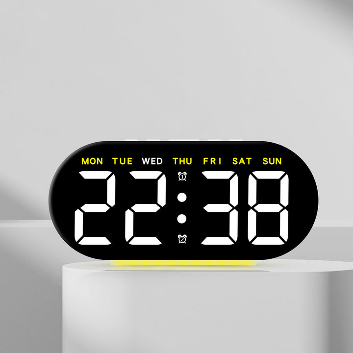 Digital LED Alarm Clock with Multifunctional Date Display Stornfield