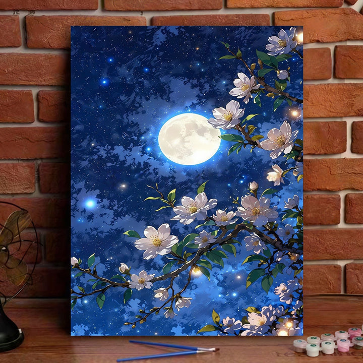 Romantic Blossom Landscape Canvas Art Kit Stornfield