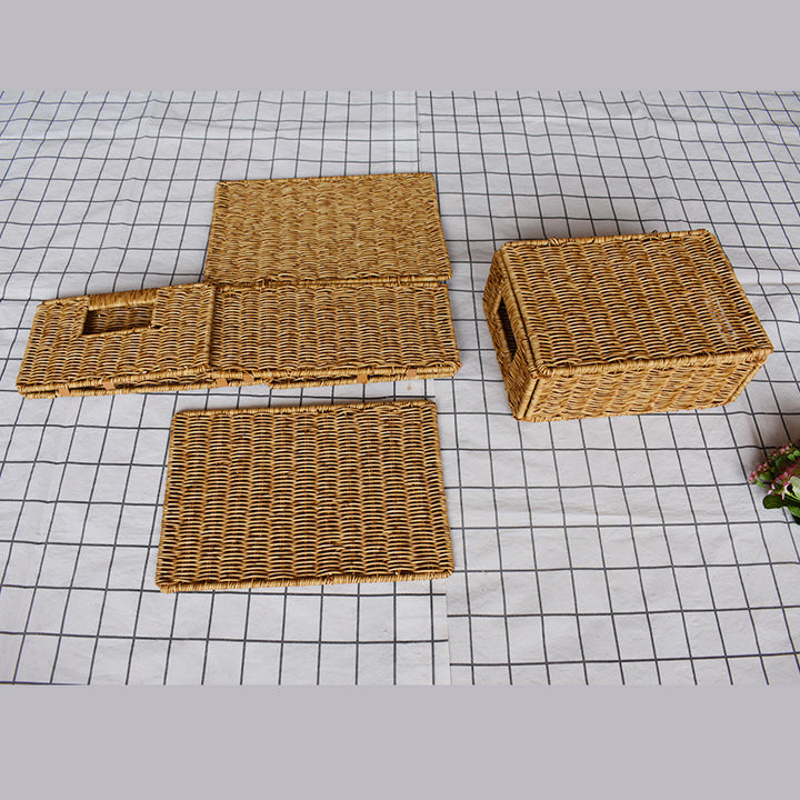 Versatile Handwoven Storage Basket Set Stornfield
