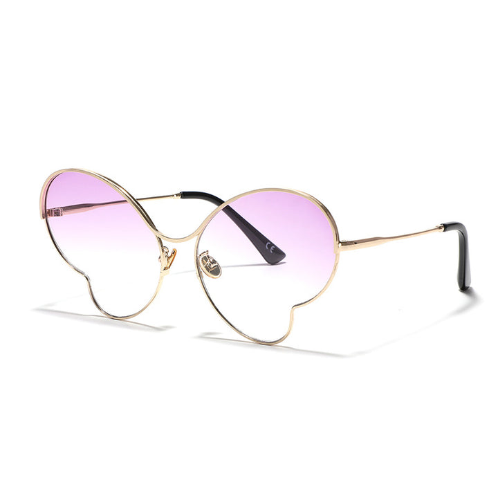Women extravagantly designed butterfly sunglasses Stornfield