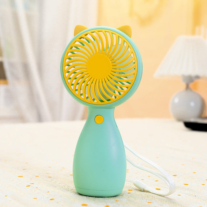 Women Portable Hand Fan in Cute Animal Design Stornfield