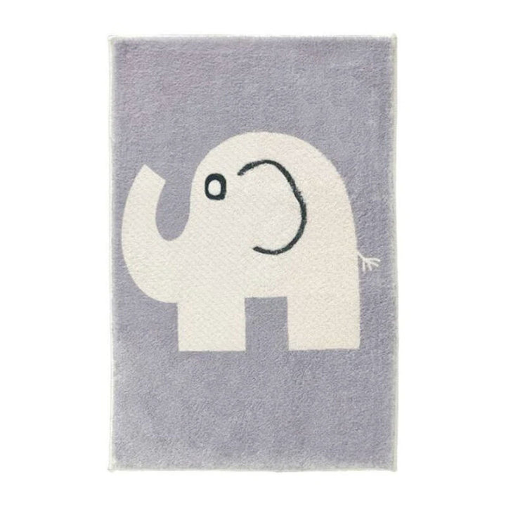 Cute Bunny-Themed Decorative Area Rug for Home