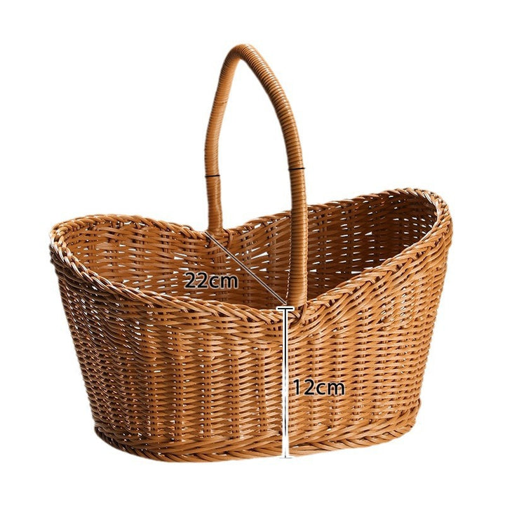 Handwoven Market Basket Stornfield