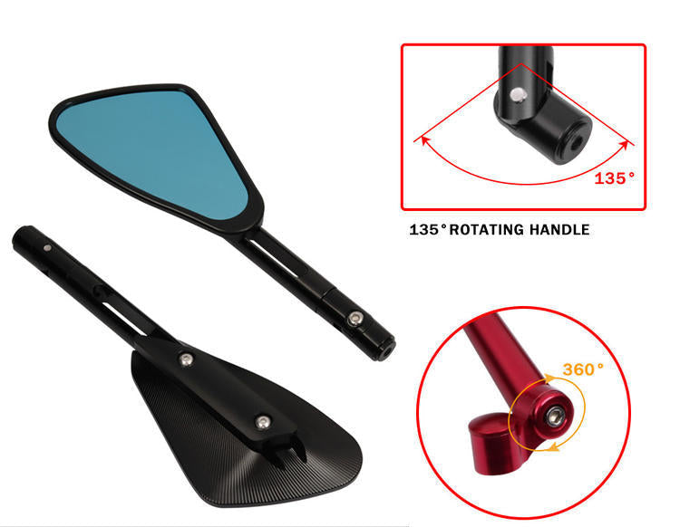 Adjustable Sport Motorcycle Rearview Mirrors Stornfield