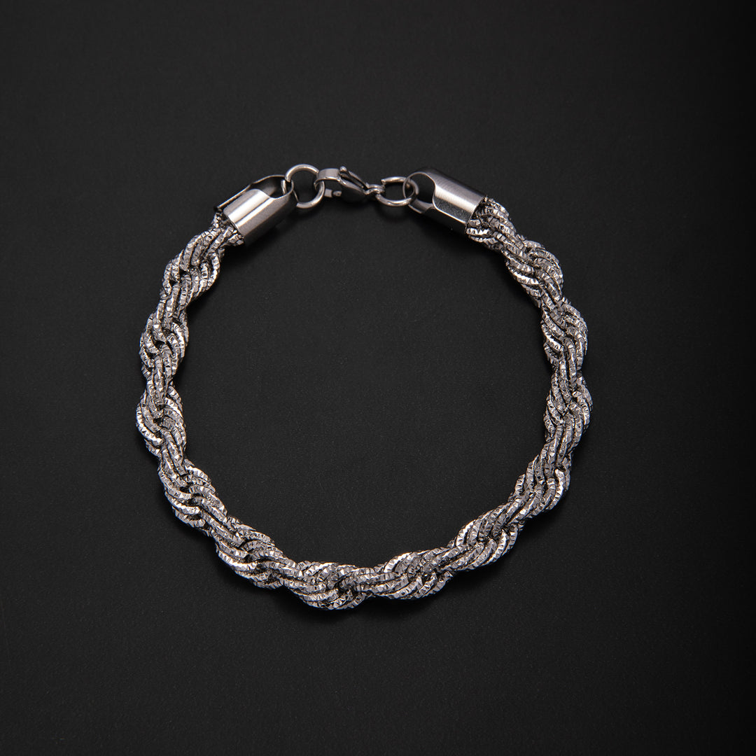 Braided Gold Statement Bracelet Stornfield