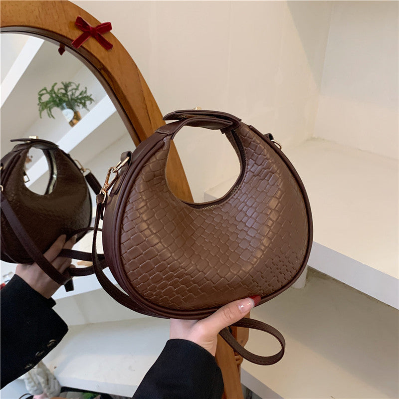 Textured Woven Crossbody Bag Stornfield