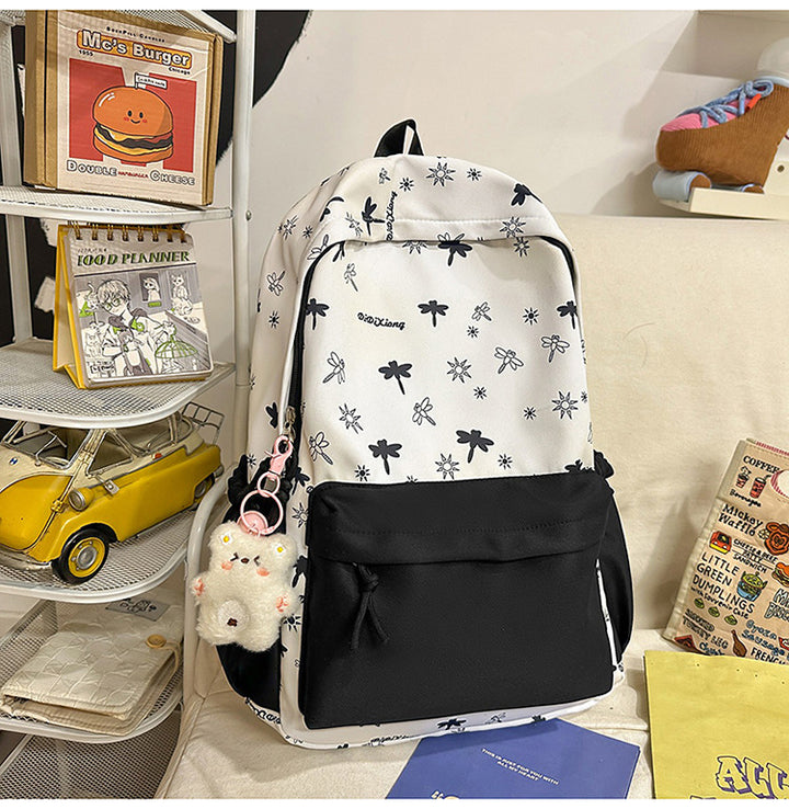 Cute casual backpack with playful butterfly design Stornfield