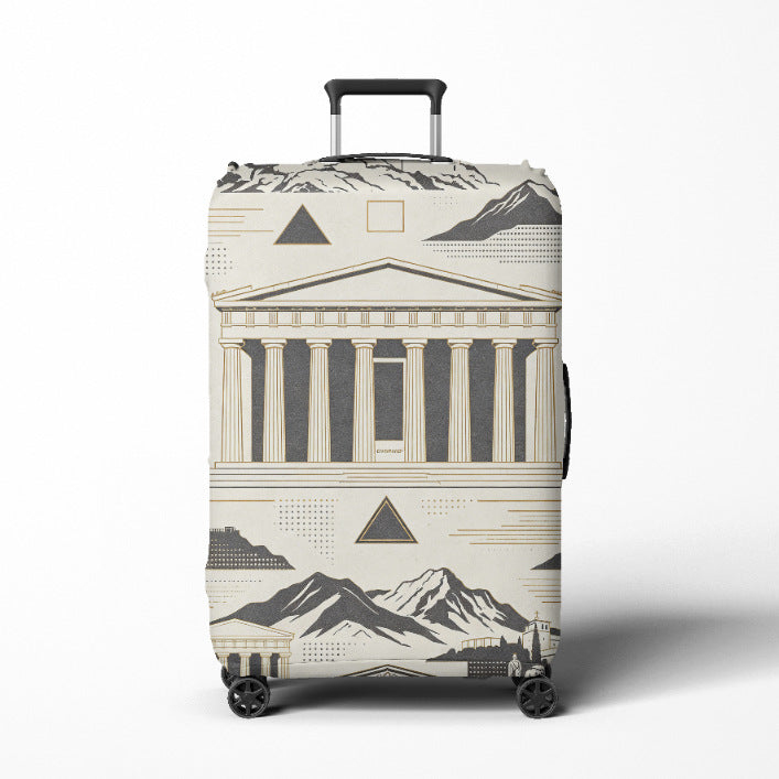 Women's Travel Trolley Stornfield  with elegant baroque pattern