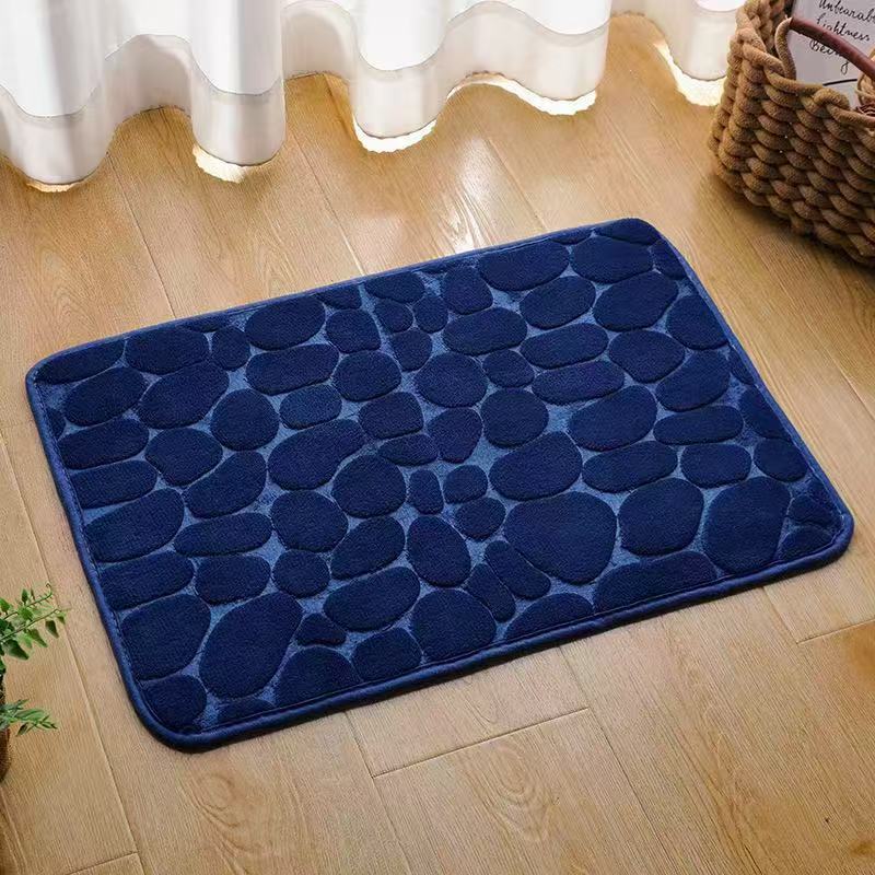 Textured Pebble Bath Mat