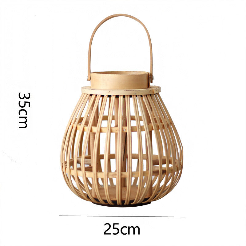 Handmade Rattan Lantern Stornfield