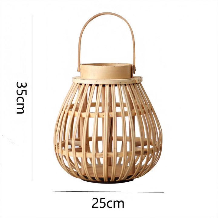 Handmade Rattan Lantern Stornfield