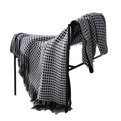 Textured Weave Throw Blanket
