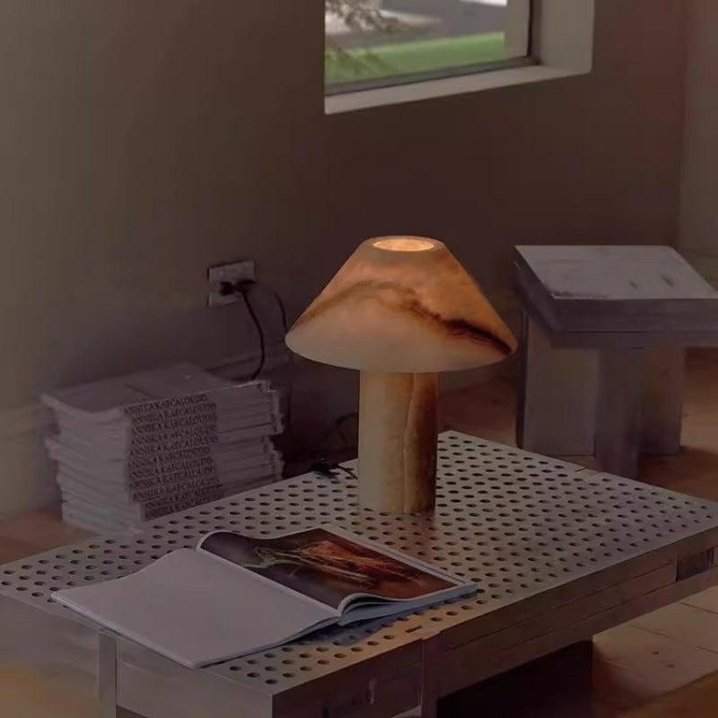 Artistic Alabaster Table Lamp