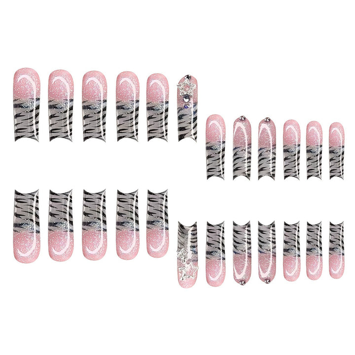 Decorative Press-On Nail Set Stornfield