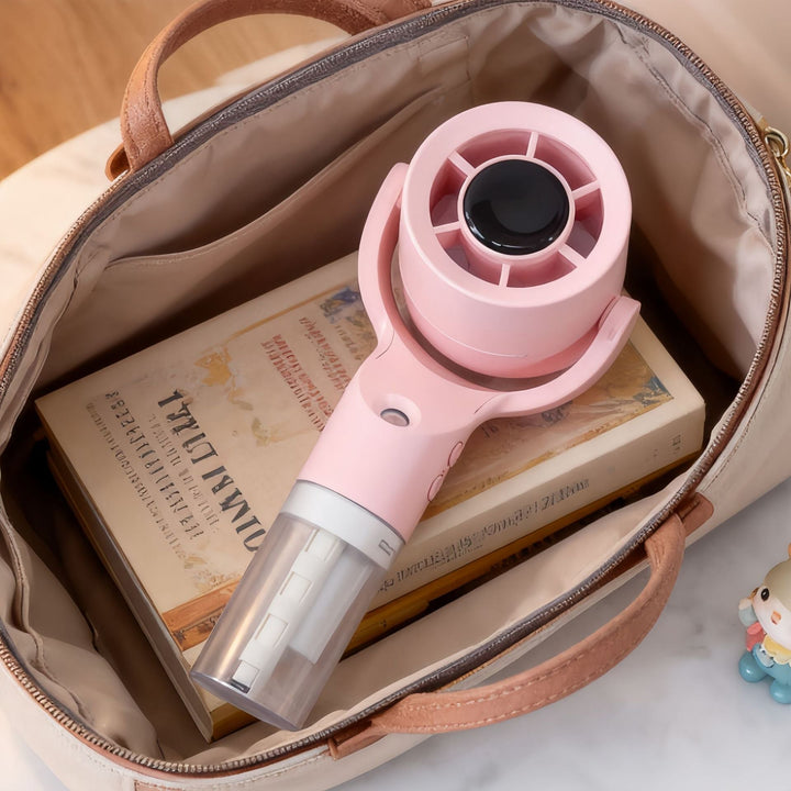 Women's Portable Mist Hand Fan with USB Connection Stornfield