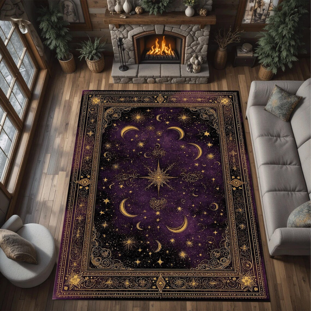 Celestial Pattern Area Rug