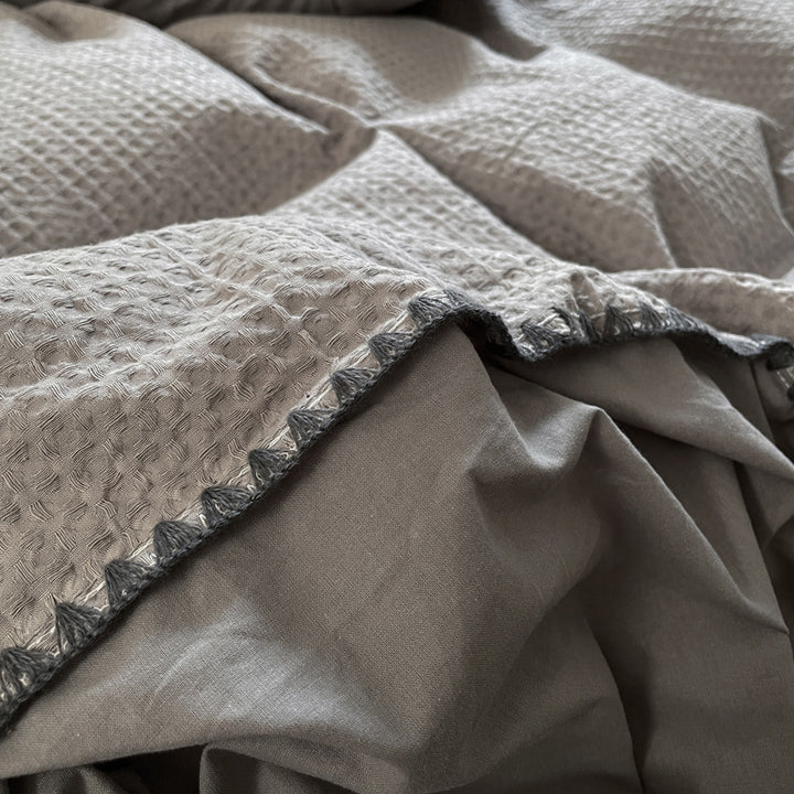 Cozy Textured Duvet Cover Set