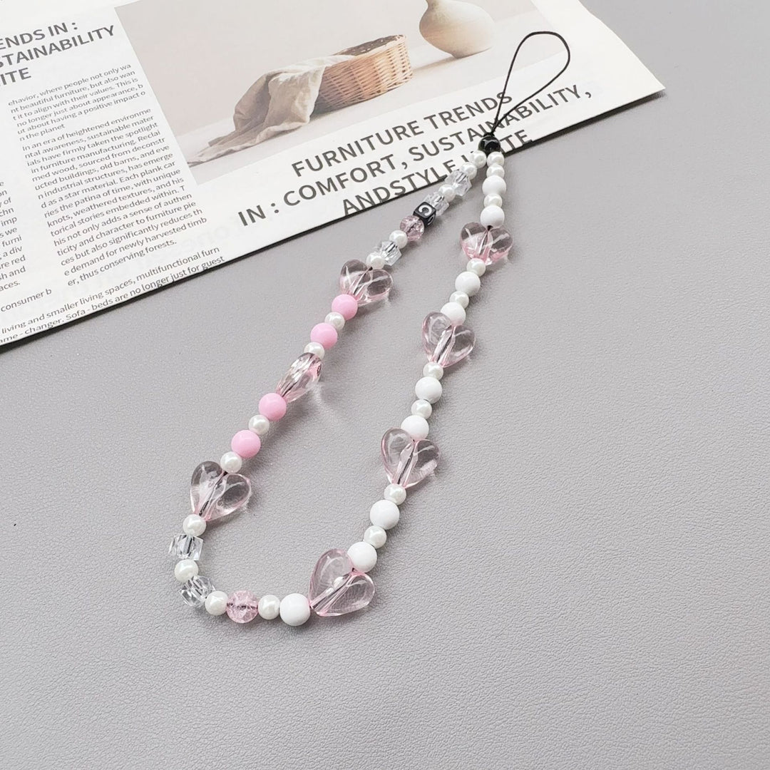 Heart-Shaped Beaded Eyewear Chain Stornfield 1790407502